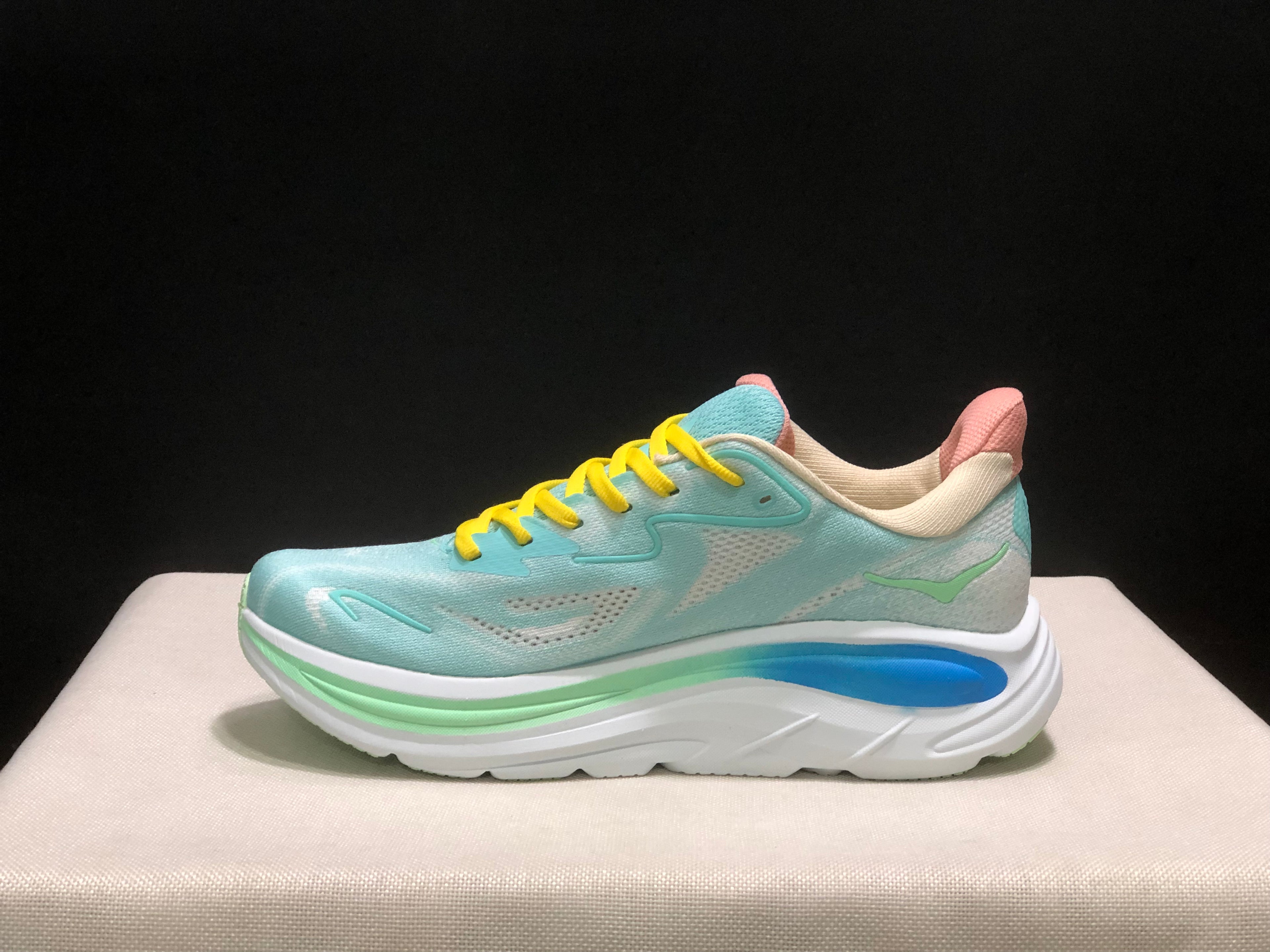 Hoka One One Clifton 10 Fashion Shoes Sneakers Light Blue