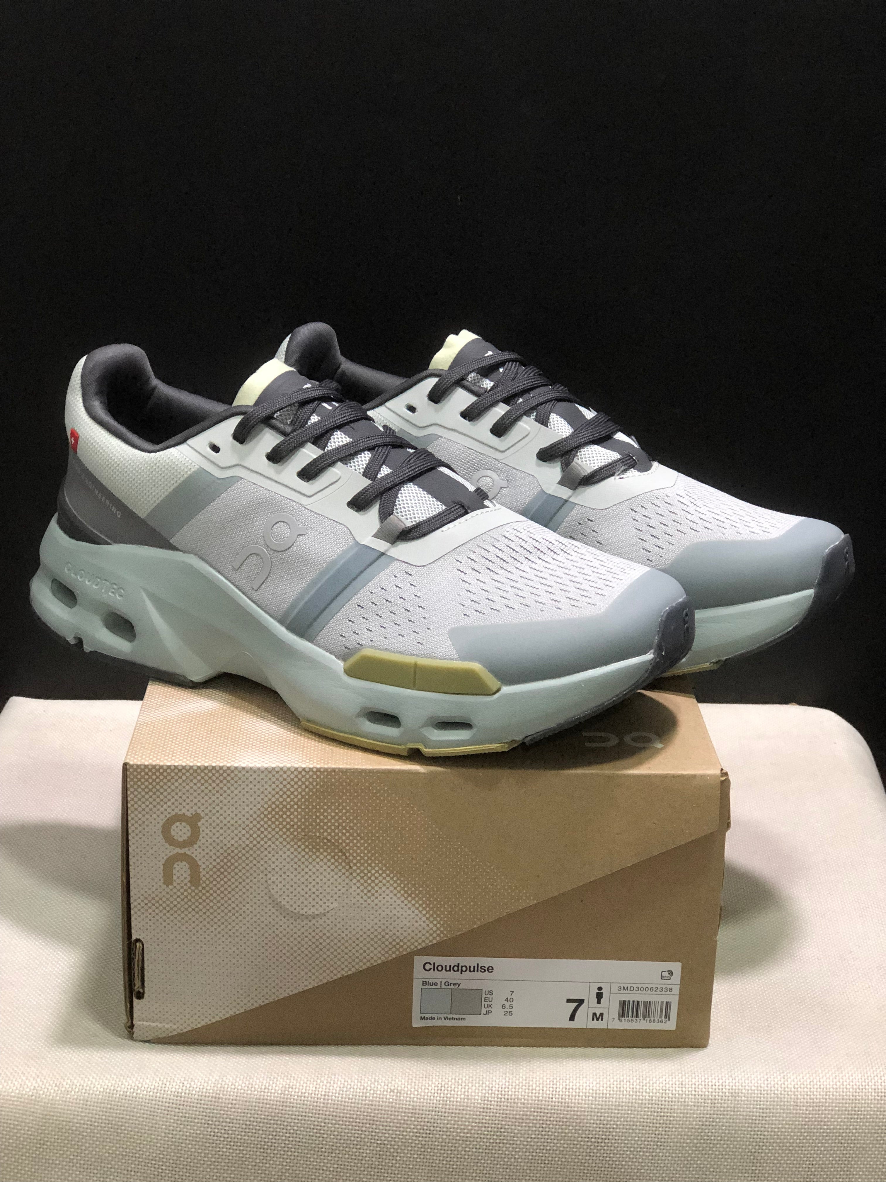 On Running Cloudpulse Comfortable Running Shoes Blue/Grey