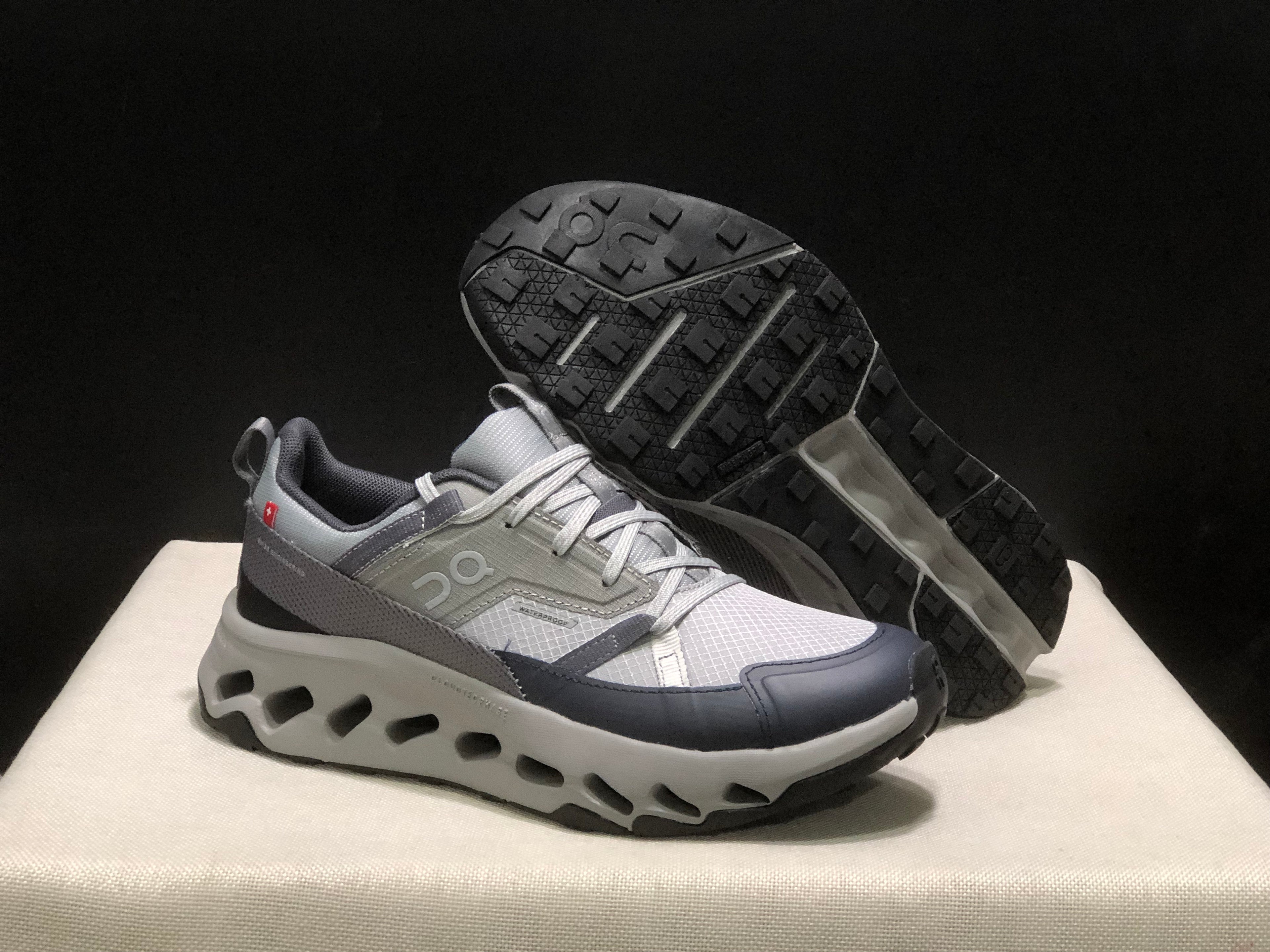 On Running Cloudhorizon Comfortable Hiking Shoes Lime/Blue