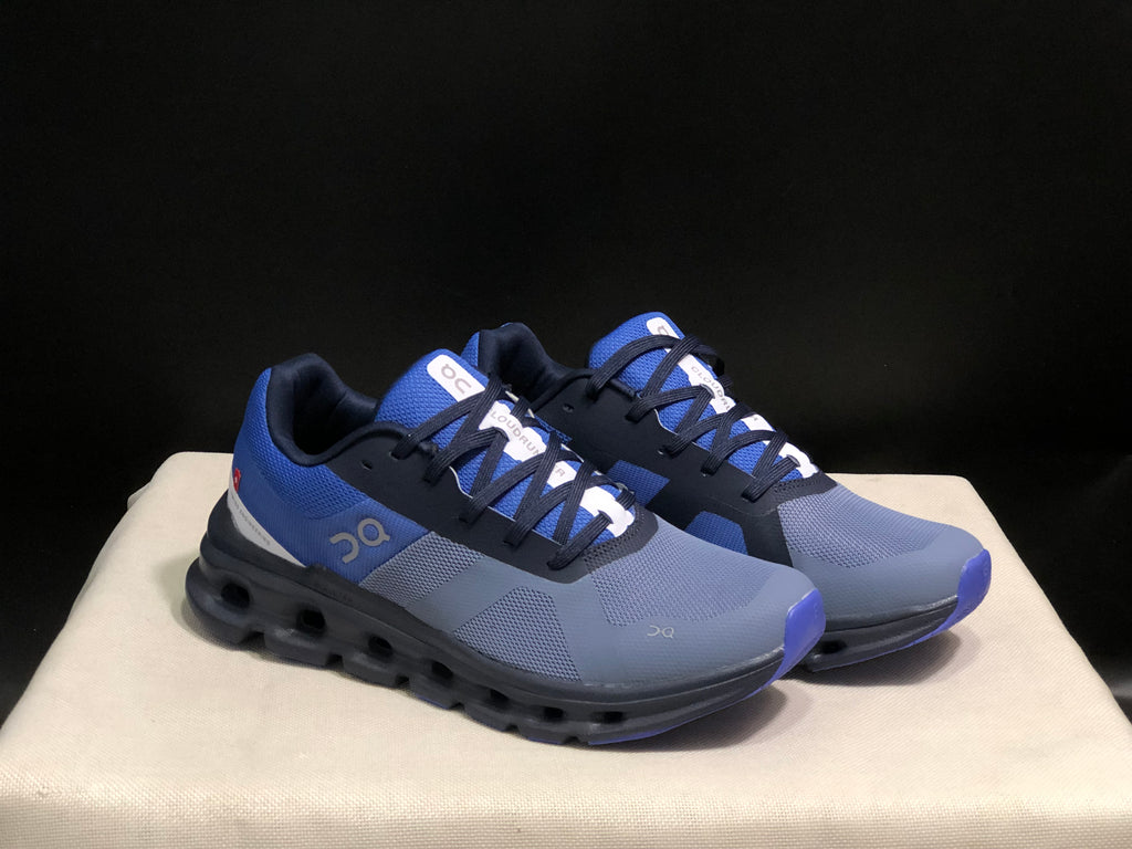 On Running Cloudrunner Anti-Slip Sports Running Shoes Shale/Cobalt