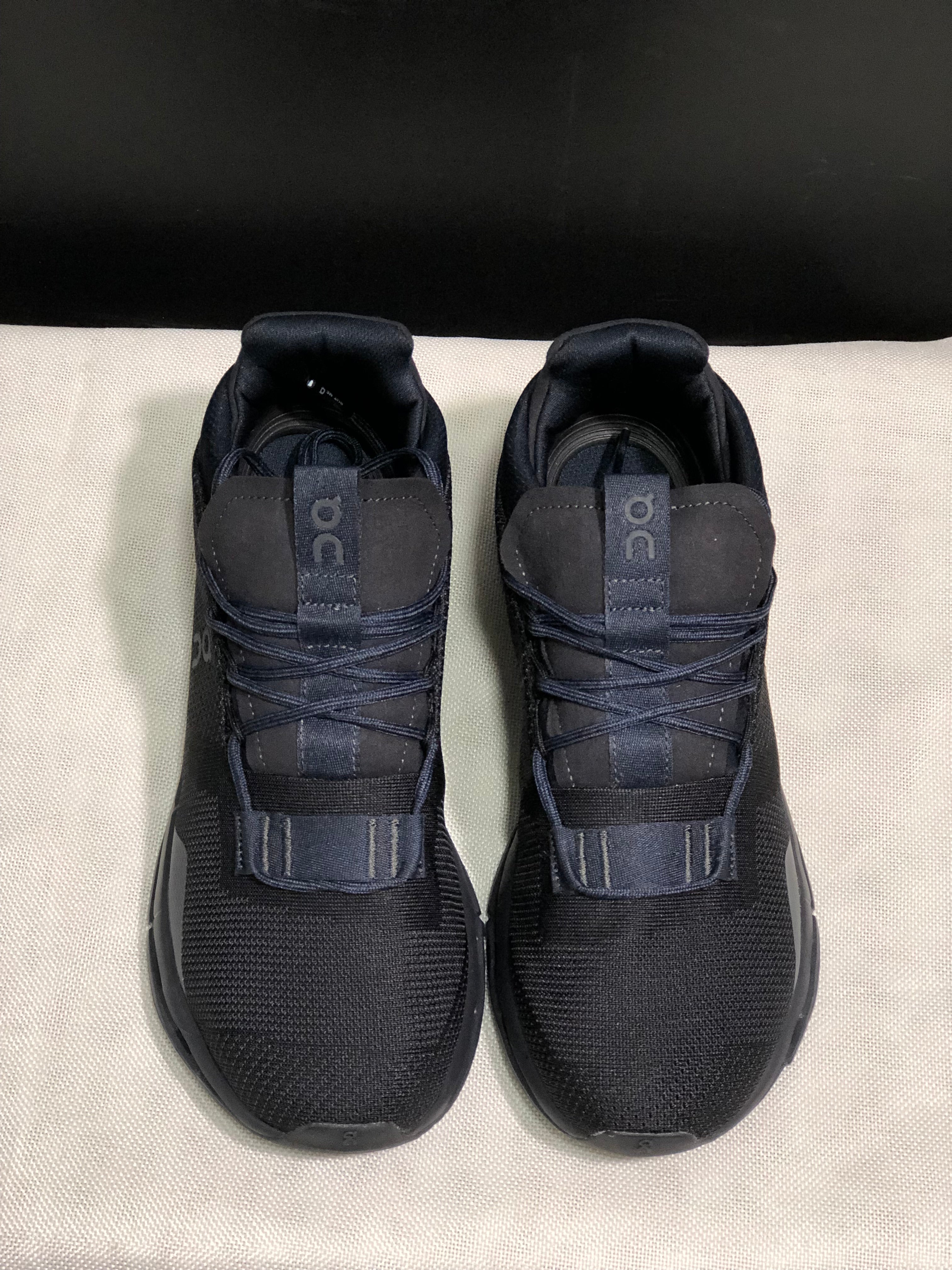 On Running Cloudnova Lightweight Sports Casual Shoes Black/Eclipse