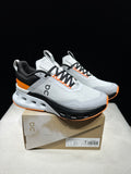 On Running Cloudnova X Comfortable Anti-Slip Running Shoes Light Grey