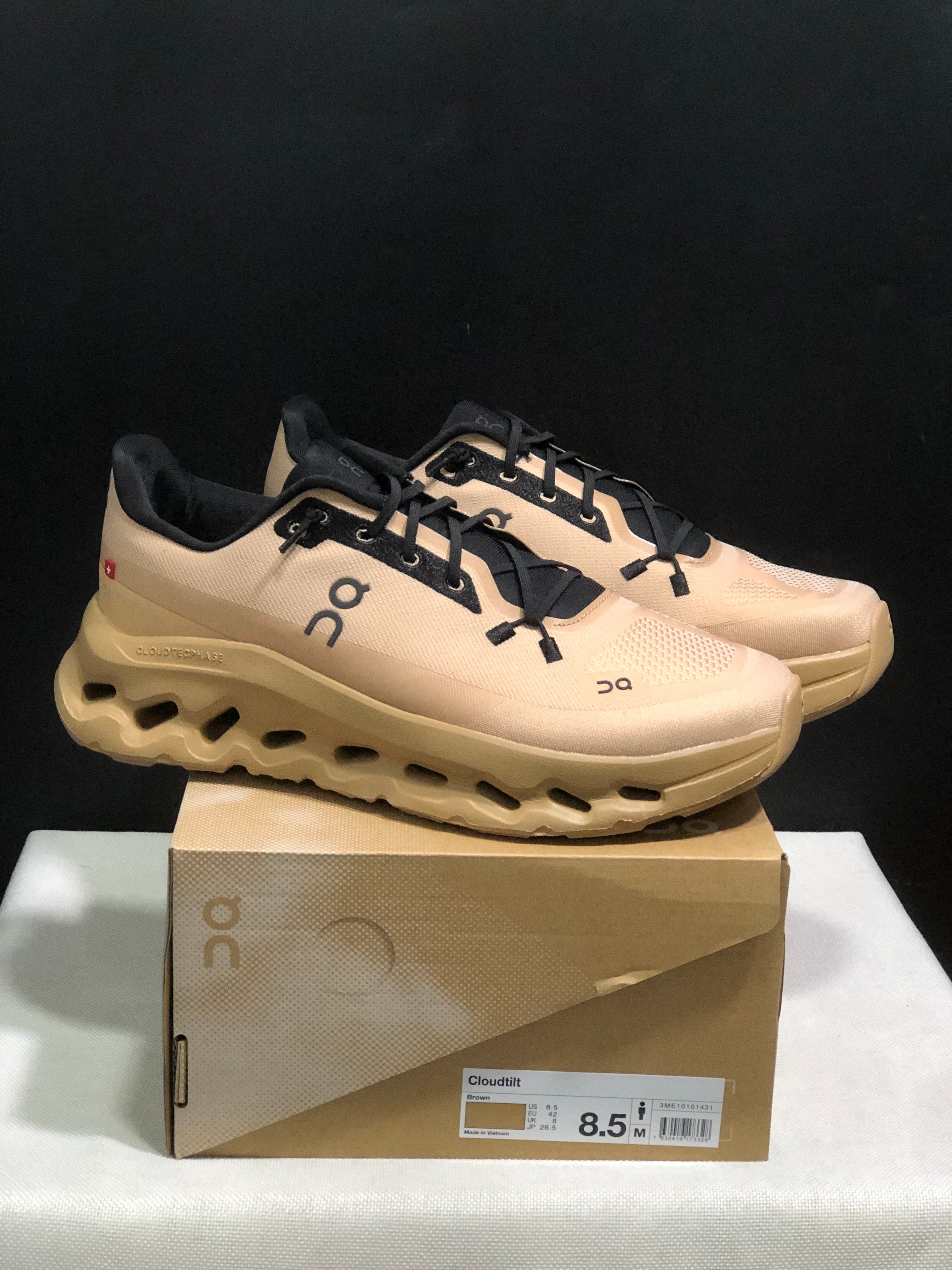 On Running Cloudtilt Durable Casual Life Shoes Earthy Yellow