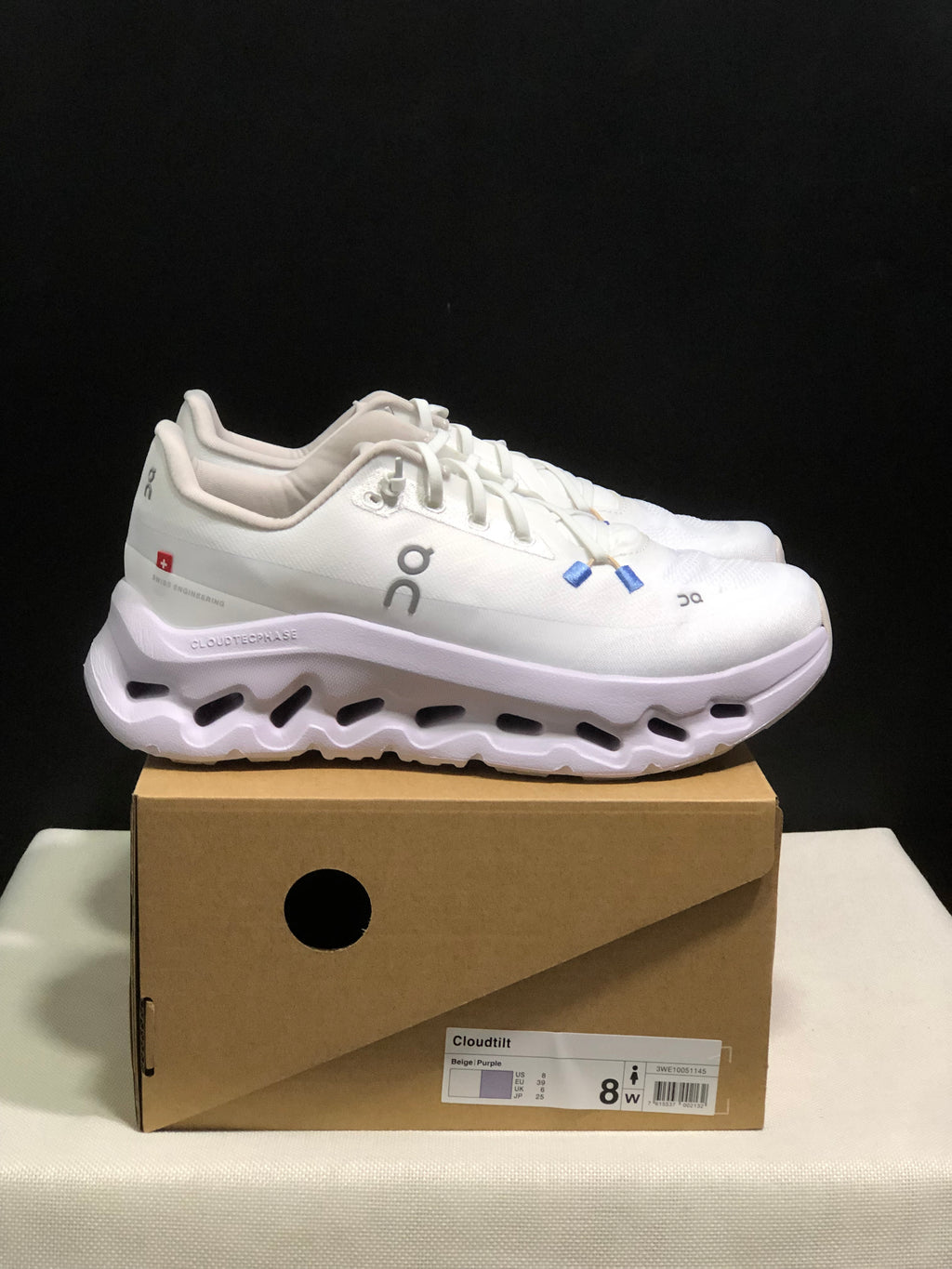 On Running Cloudtilt Durable Casual Life Shoes Beige/Light Purple