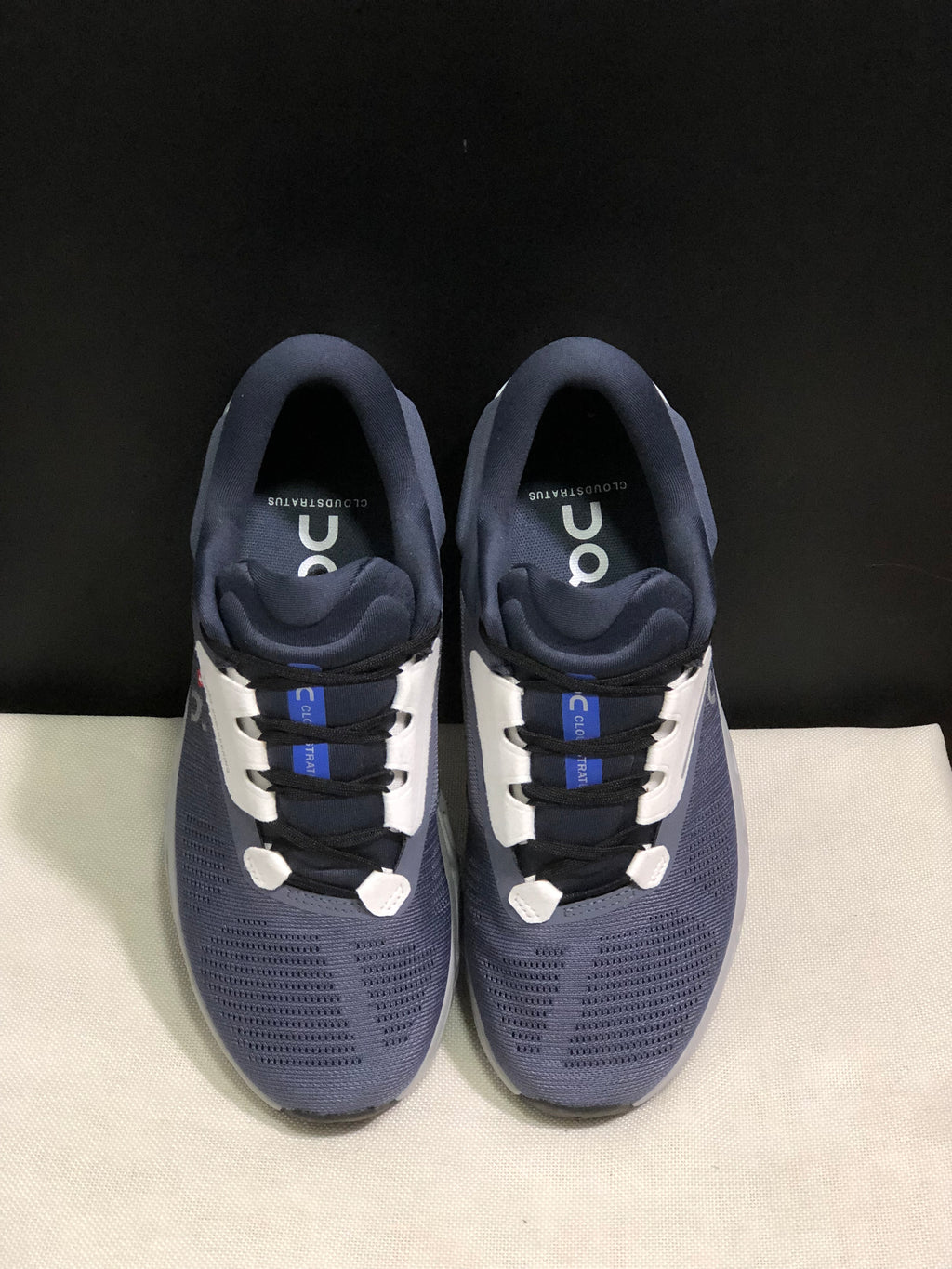 On Running Cloudstratus 3 Anti-Slip Running Shoes Dark Blue
