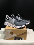 On Running Cloudswift Cushioning Running Shoes Light Grey/Dark Grey