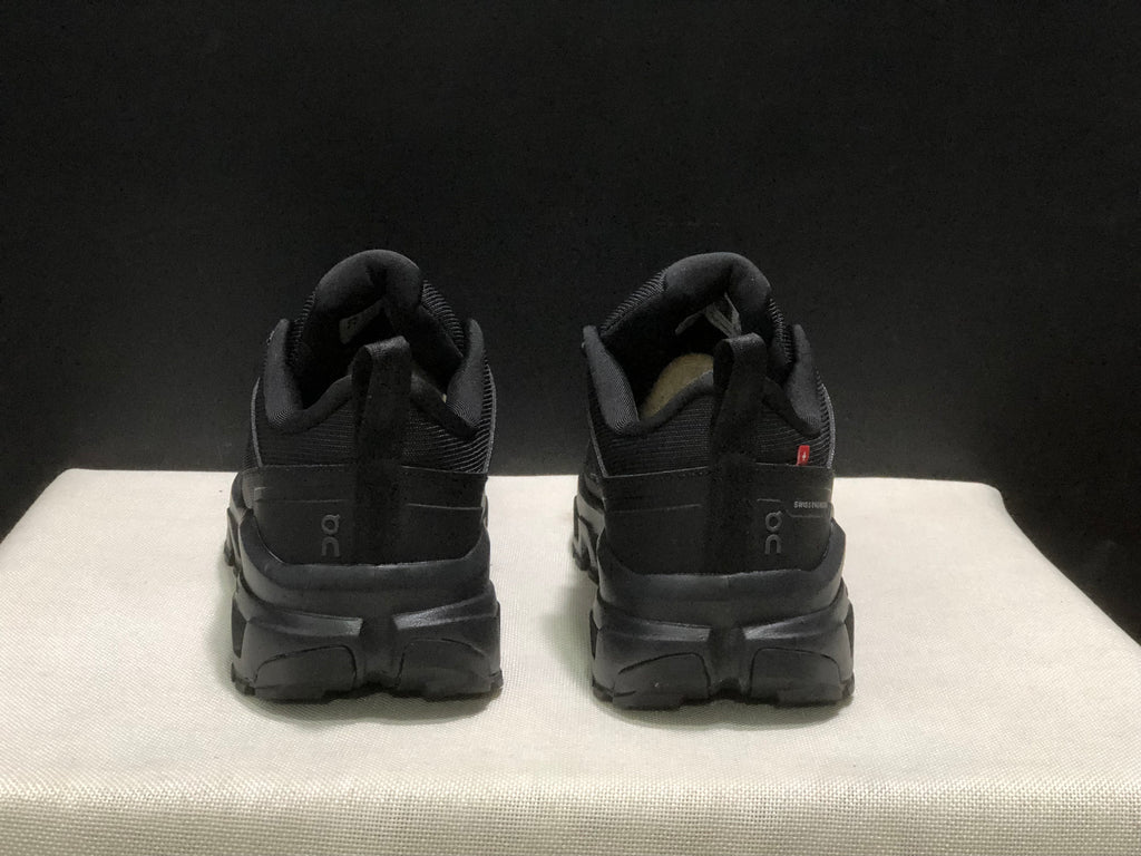 On Running Cloudrock Low WP Hiking Outdoor Shoes All Black