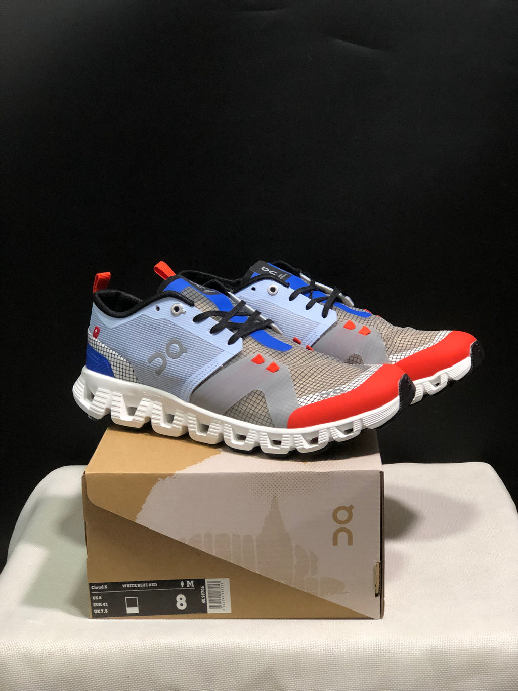 On Running Cloud X Shift Breathable And Shock-Absorbing Lightweight Running Shoes Heather Glacier