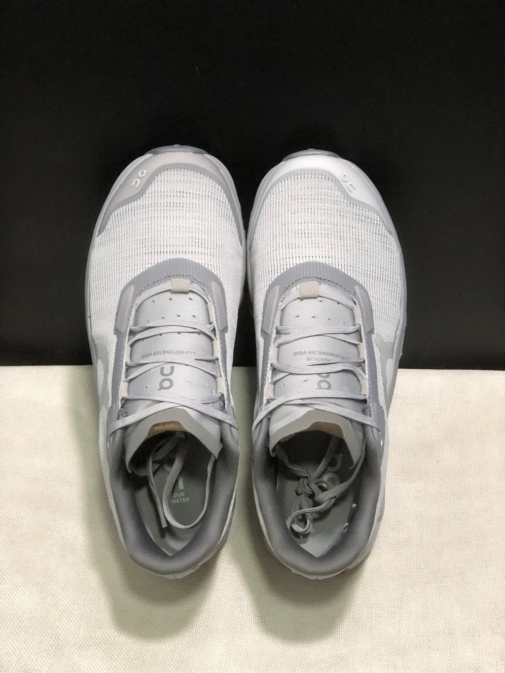 On Running Cloudmonster Void 1 M Casual Running Shoes Light Grey