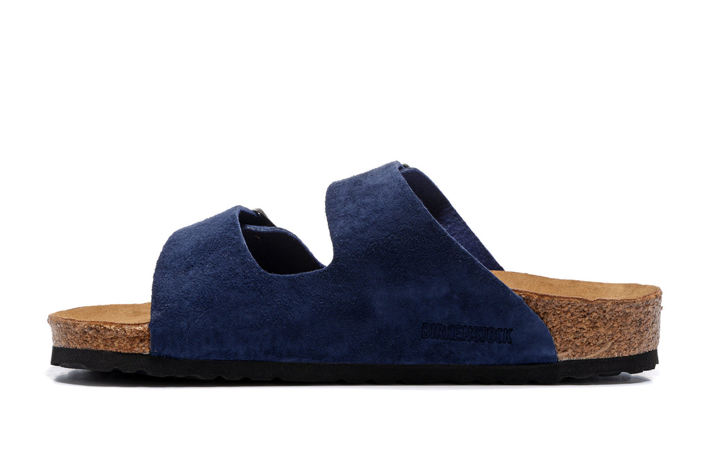 Birkenstock Arizona Two Buckle Suede Leather Sandal