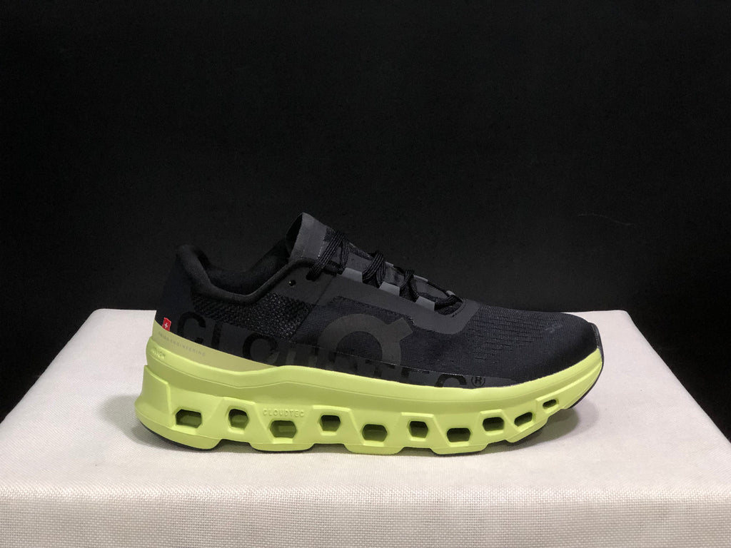 On Running Cloudmonster Anti-Slip Running Shoes Black/Acaia