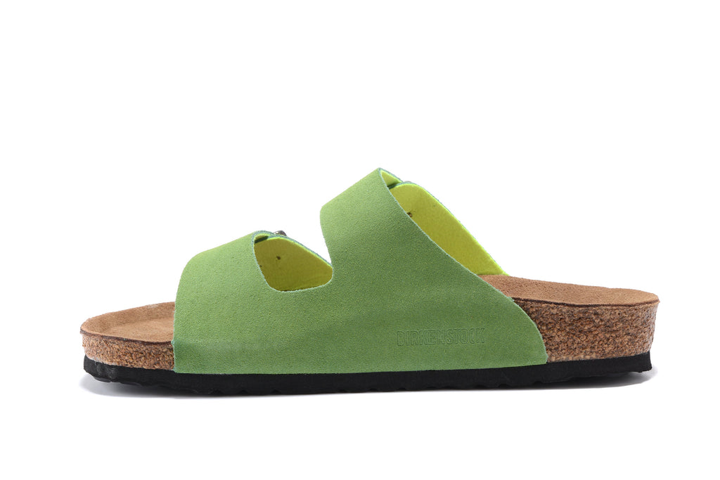 Birkenstock Arizona Two Buckle Suede Leather Sandal