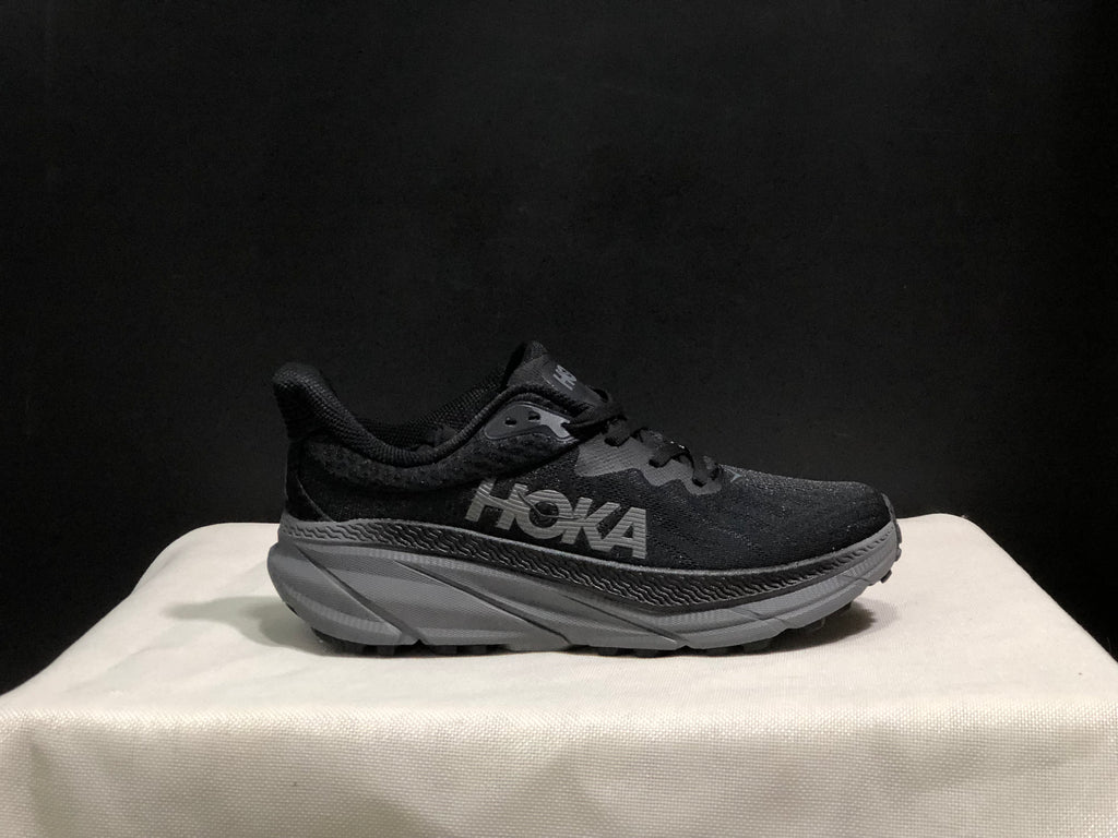 Hoka One One Challenger 7 Shock-absorbing Breathable Running Shoes Sneakers Black