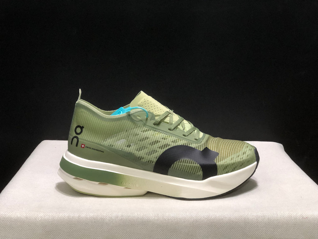 On Running Cloudspike Amplius Shock-Absorbing And Wear-Resistant Marathon Road Running Shoes Green