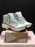 On Running Cloudrock Mid WP High-Top Hiking Shoes Mineral/Aloe