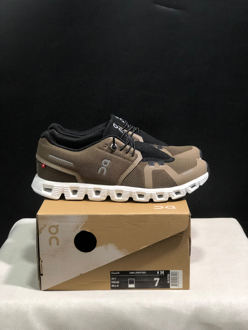 On Running Cloud 5 Lightweight Running Shoes Brown/Black