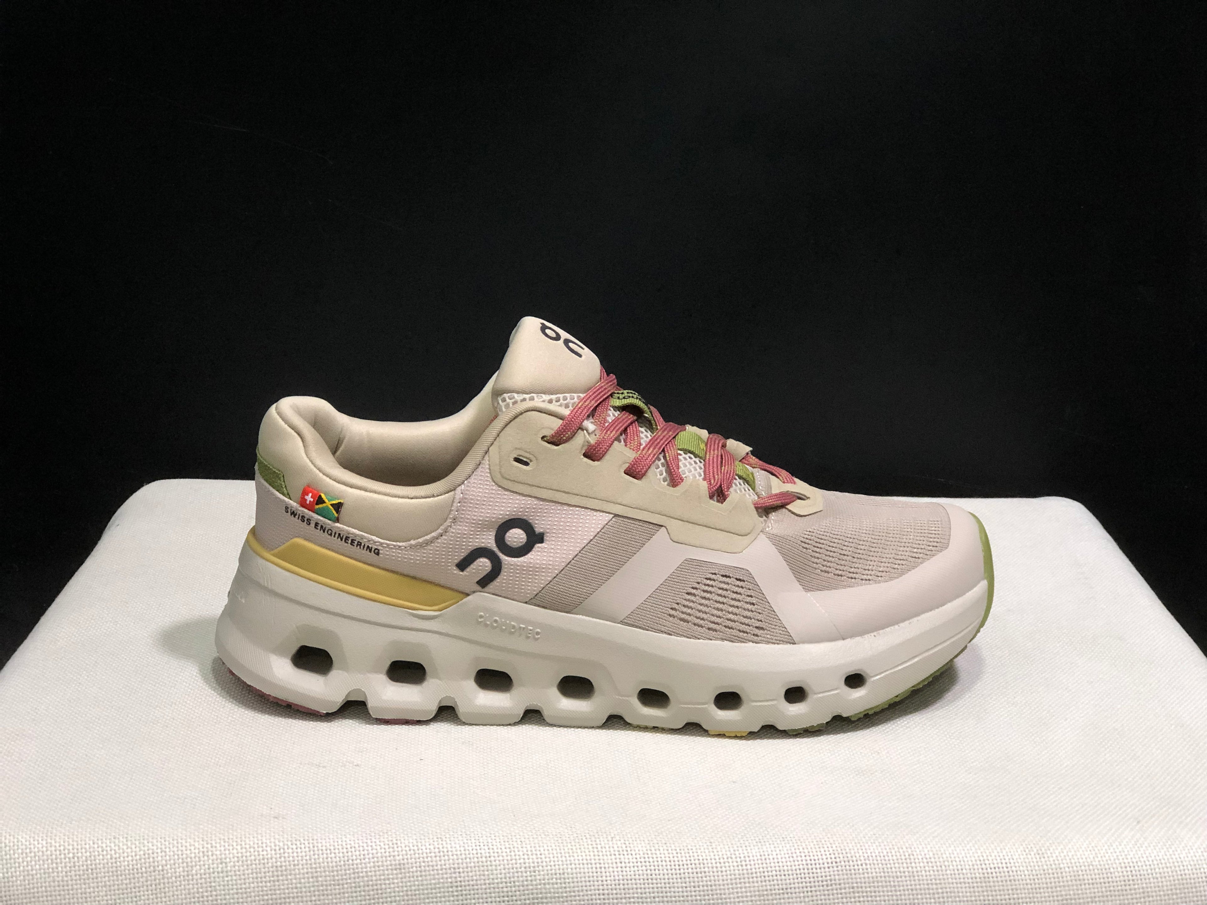 On Running Cloudrunner 2 Mesh Breathable Running Shoes Khaki