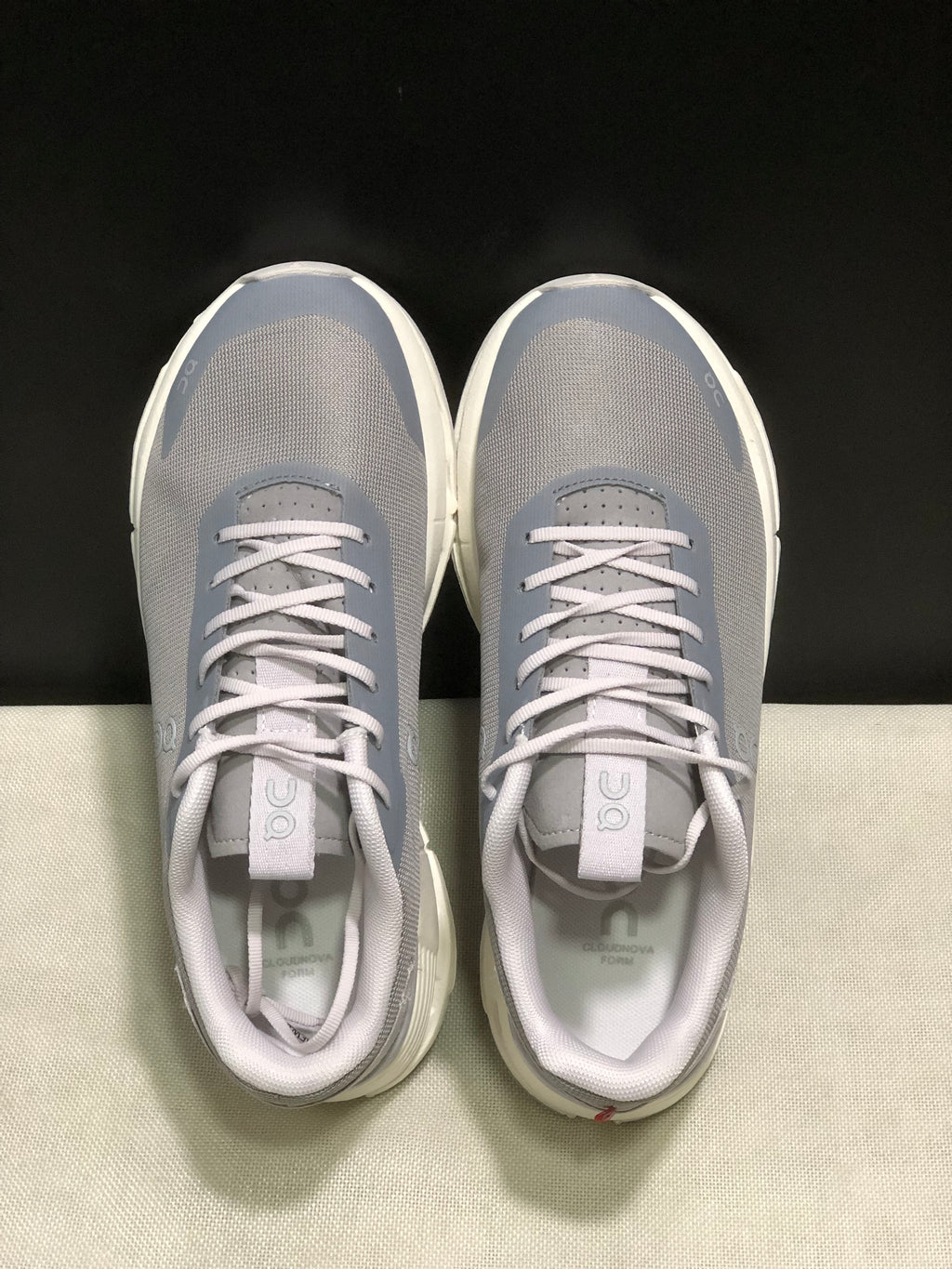 On Running Cloudnova Form 2 Fashionable Casual Running Shoes Fog Grey/Lavender