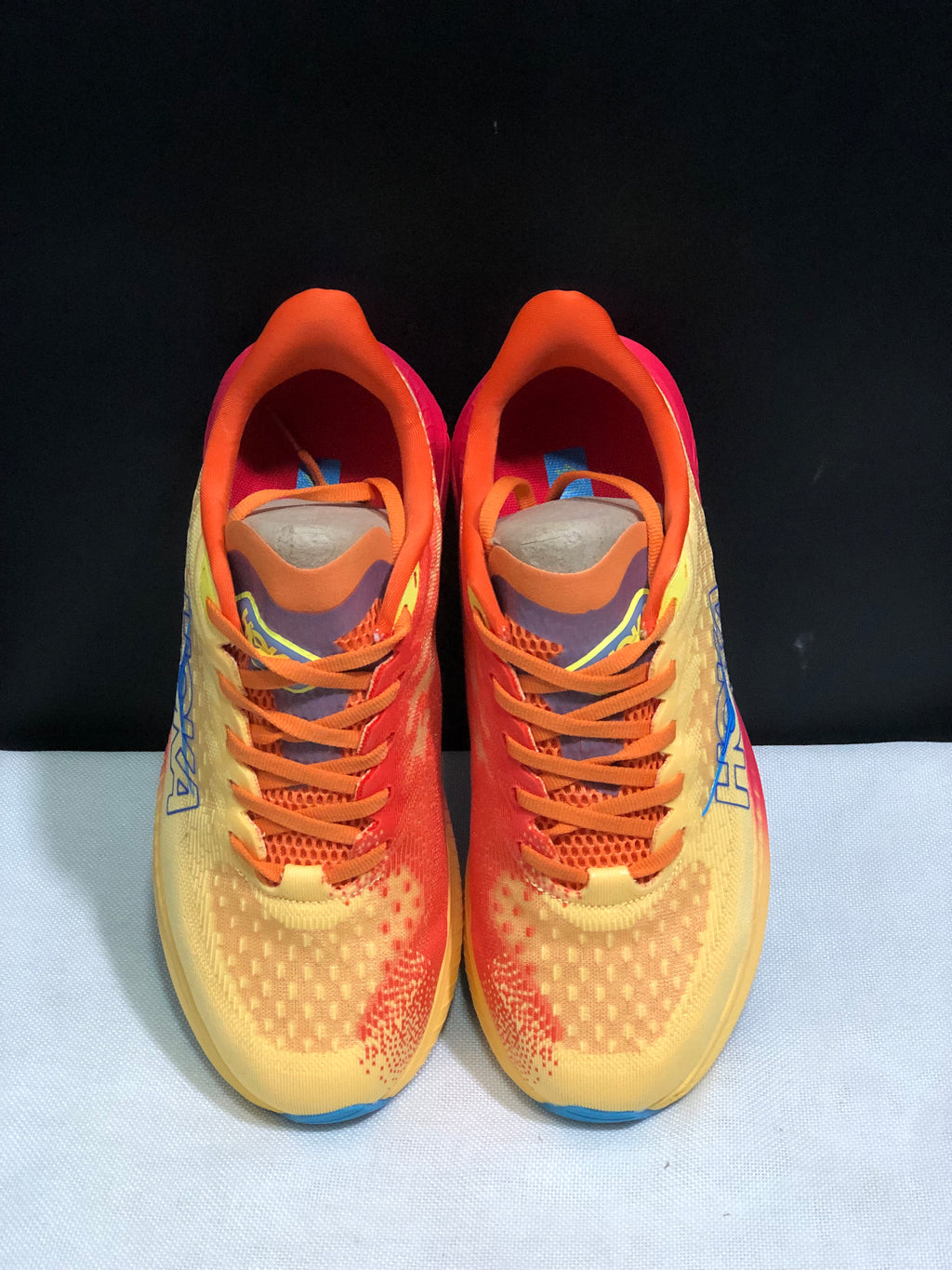 Hoka One One Mach 6 Wear-resistant Breathable Low-top Running Shoes Sneakers Yellow