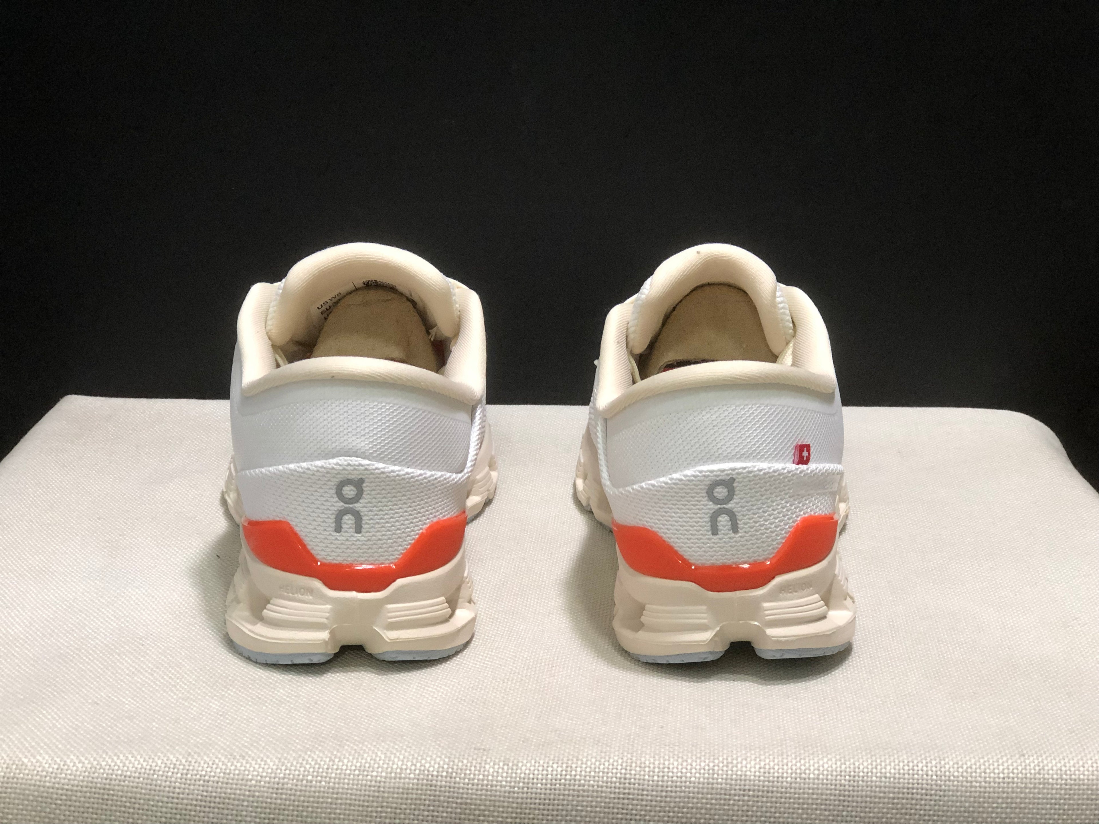 On Running Cloud X4 Comfortable Running Shoes Ivory/Flame
