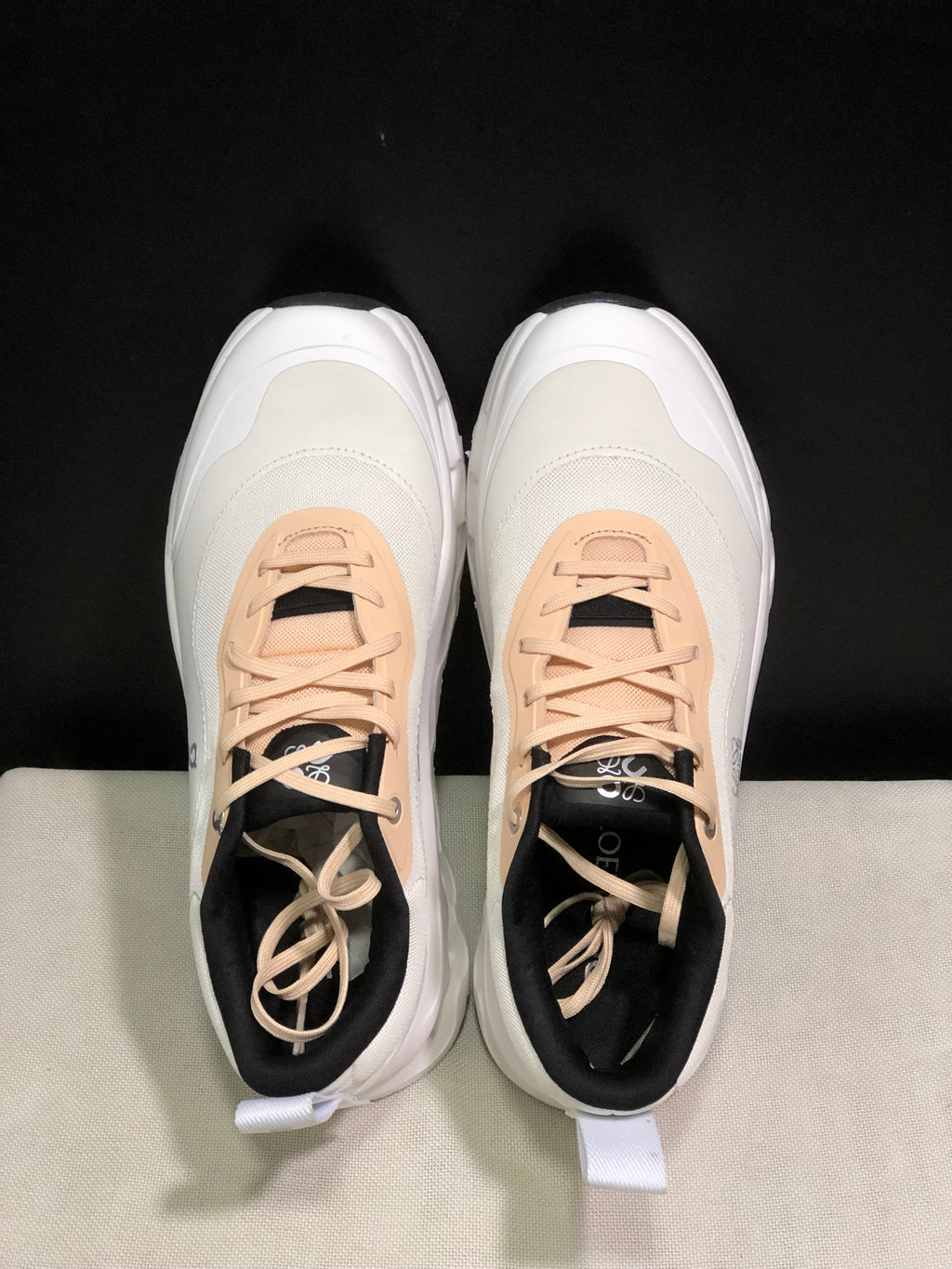LOEWE x On Running Cloudtilt 2.0 Casual Sports Shoes Ivory White/Light Orange