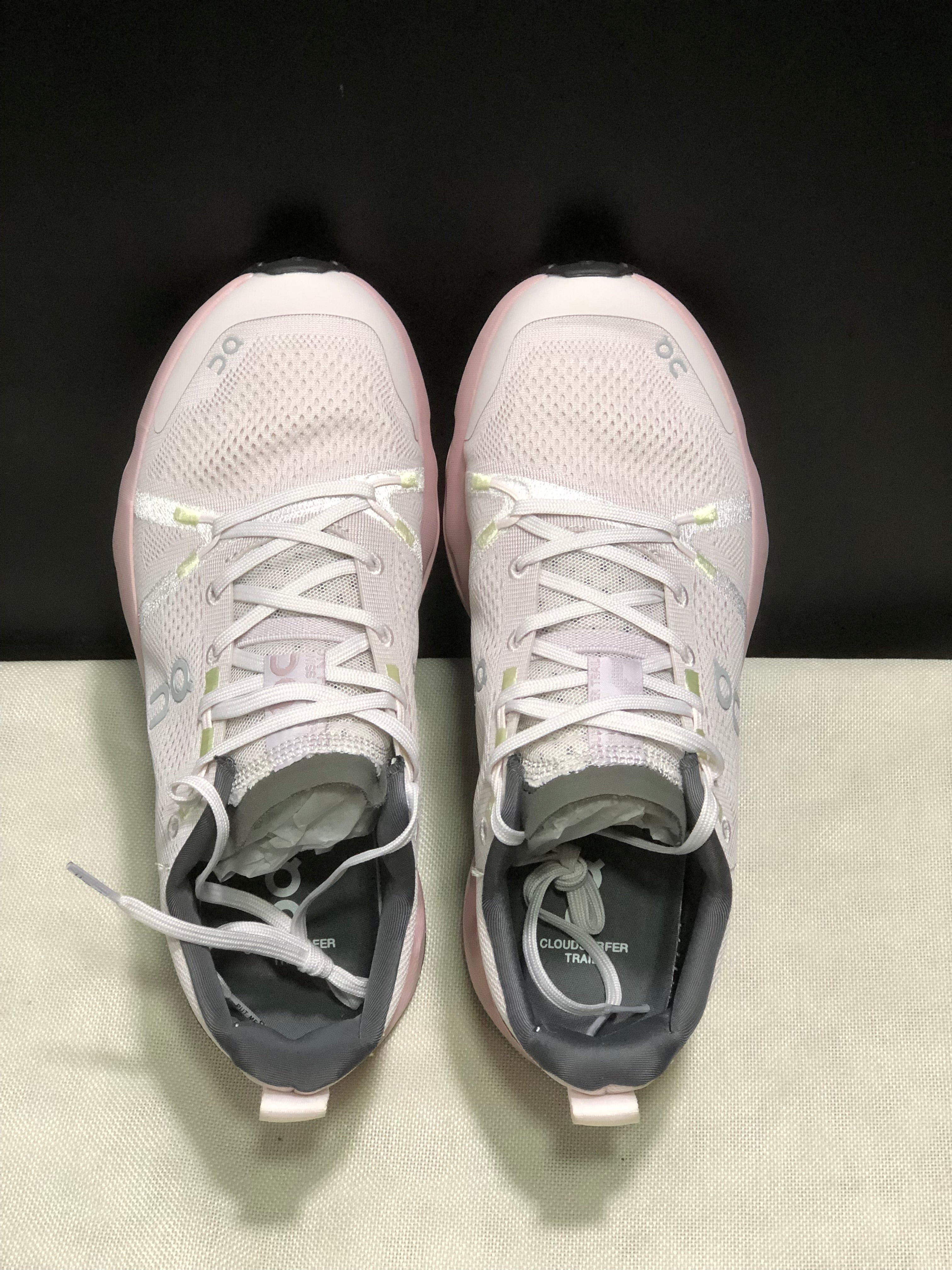 On Running Cloudsurfer 2 Casual Running Shoes Light Grey/Pink