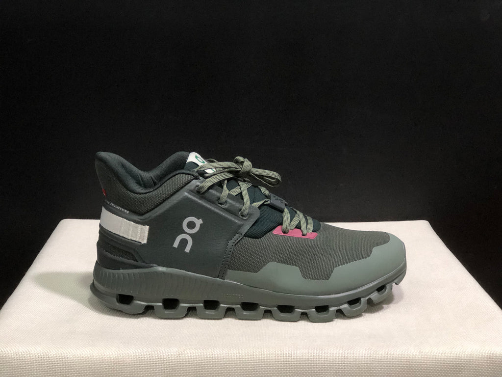 On Running Cloud Hi Edge Outdoor Training Running Shoes Dark Green