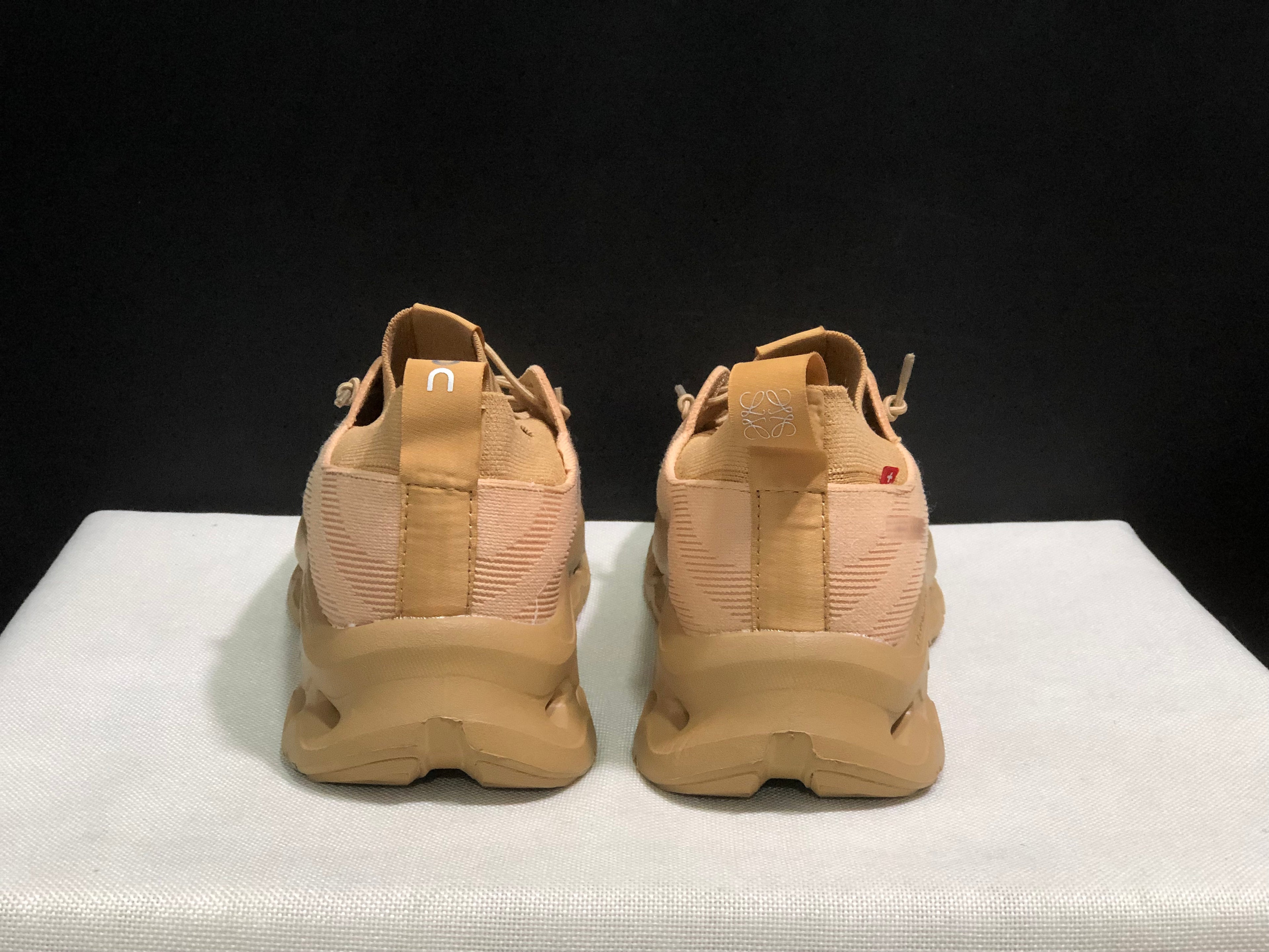 LOEWE x On Running Cloudtilt Running Shoes Co-Signed Edition Light Brown