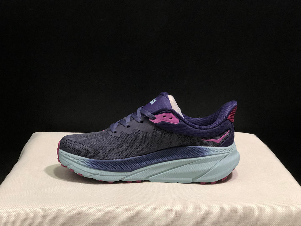 Hoka One One Challenger 7 Shock-absorbing Breathable Running Shoes Sneakers Purple
