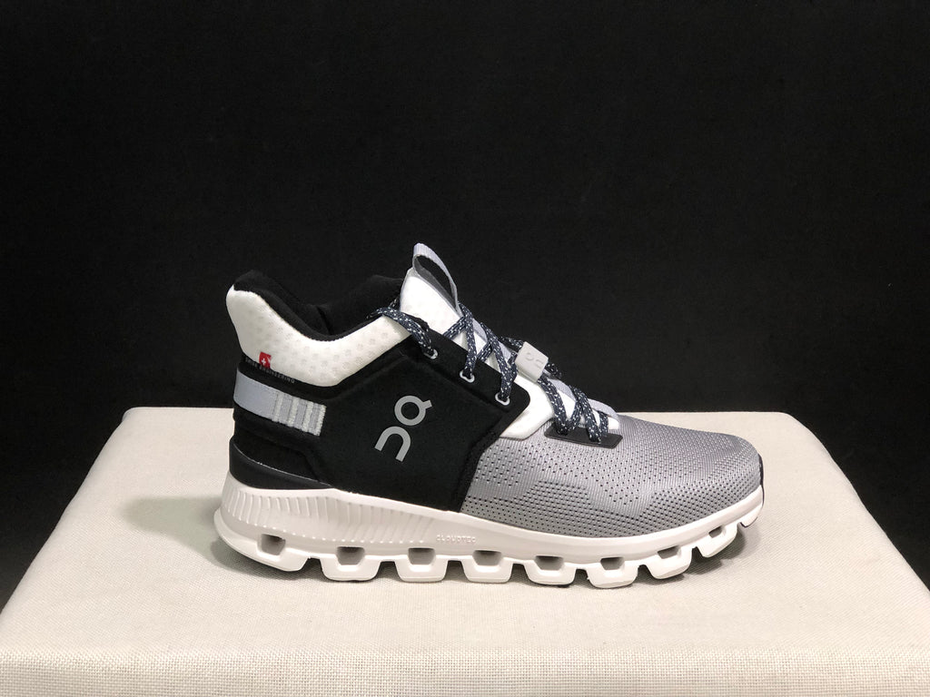 On Running Cloud Hi Edge Outdoor Training Running Shoes Silver Gray/Black
