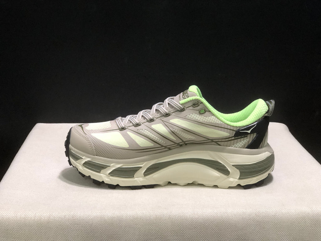 Hoka One One Mafate Speed 2 Mountain Anti-slip Running Shoes Sneakers Gray