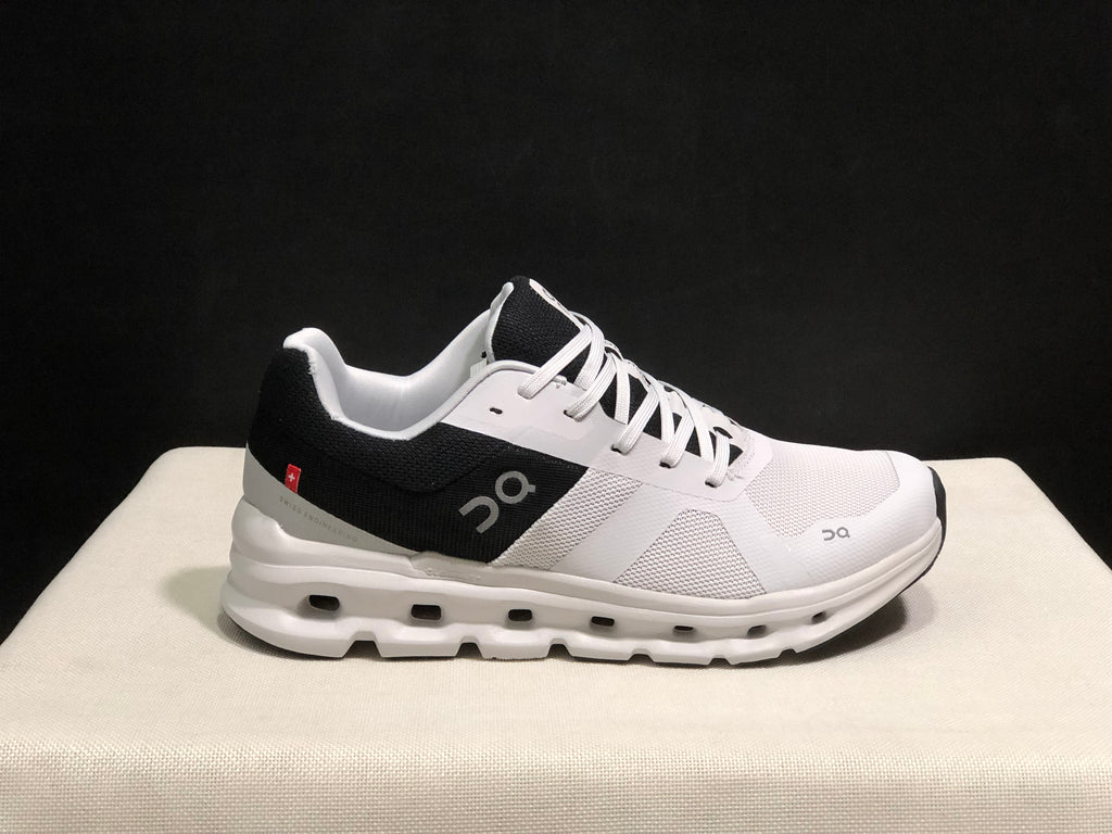 On Running Cloudrunner Anti-Slip Sports Running Shoes Light Grey/Black