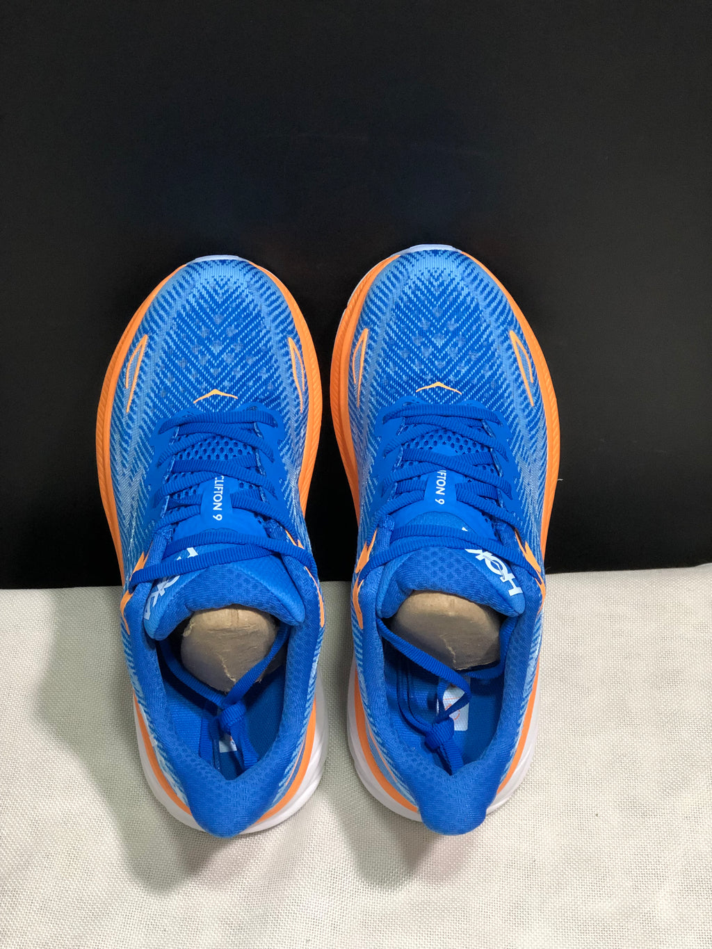Hoka One One Clifton 9 Running Shoes Athletic Shoes Sneakers Blue