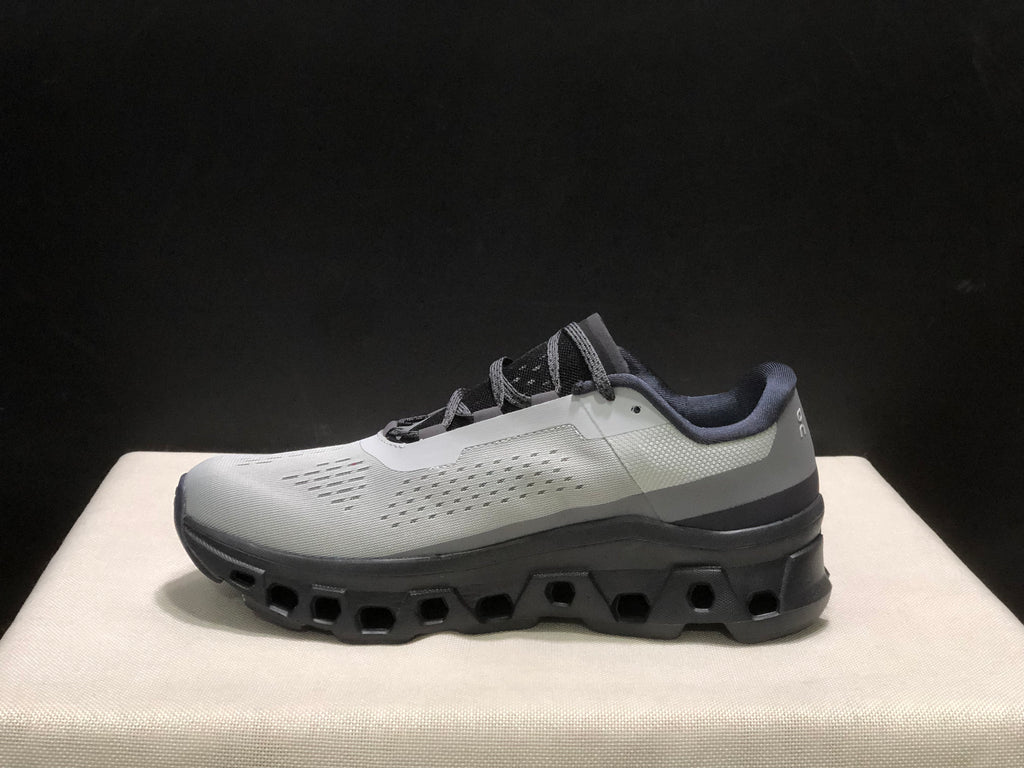 On Running Cloudmonster Anti-Slip Running Shoes Eclipse/Magnet