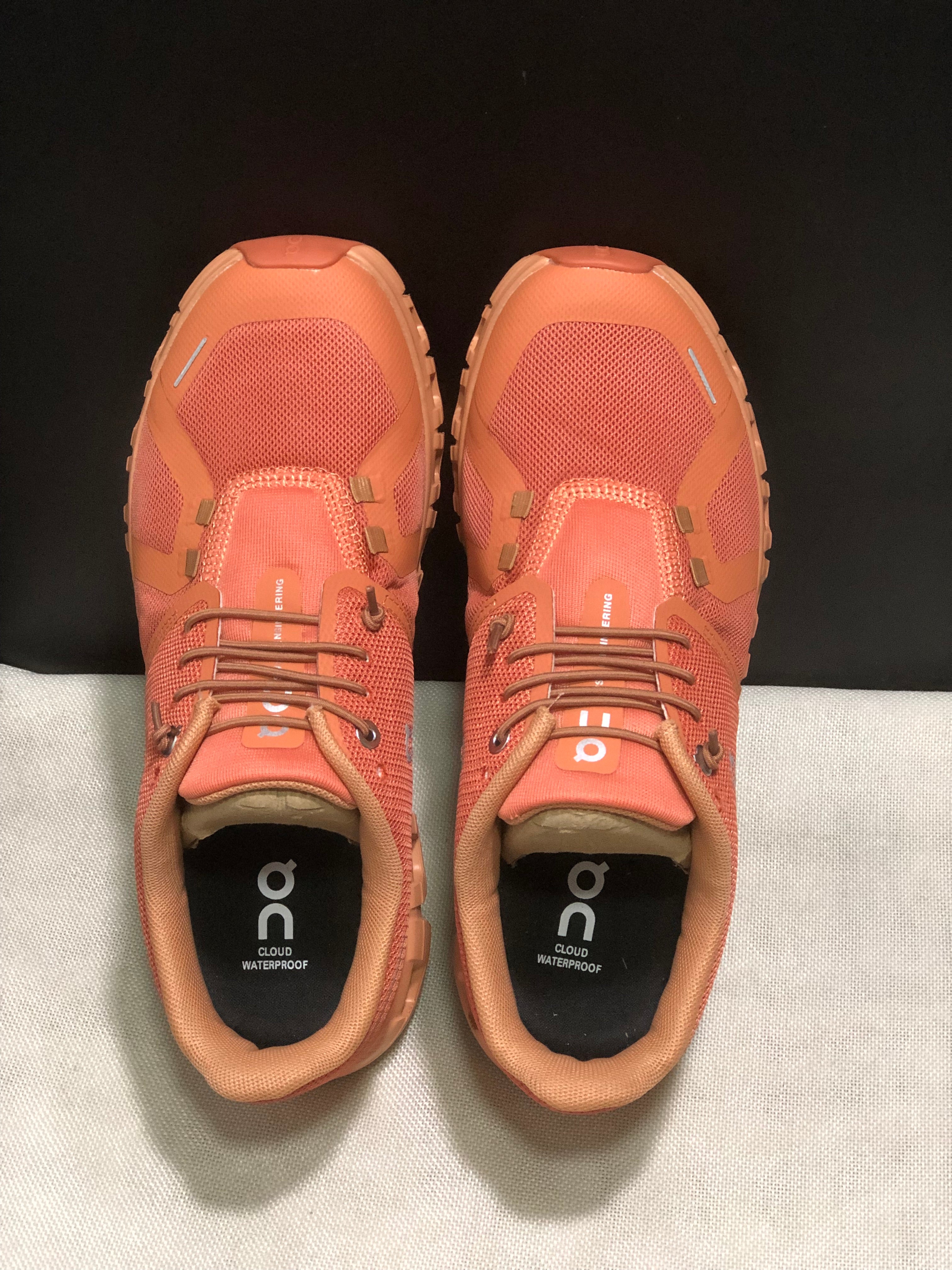 On Running Cloud 6 Casual Life Shoes Orange-Red