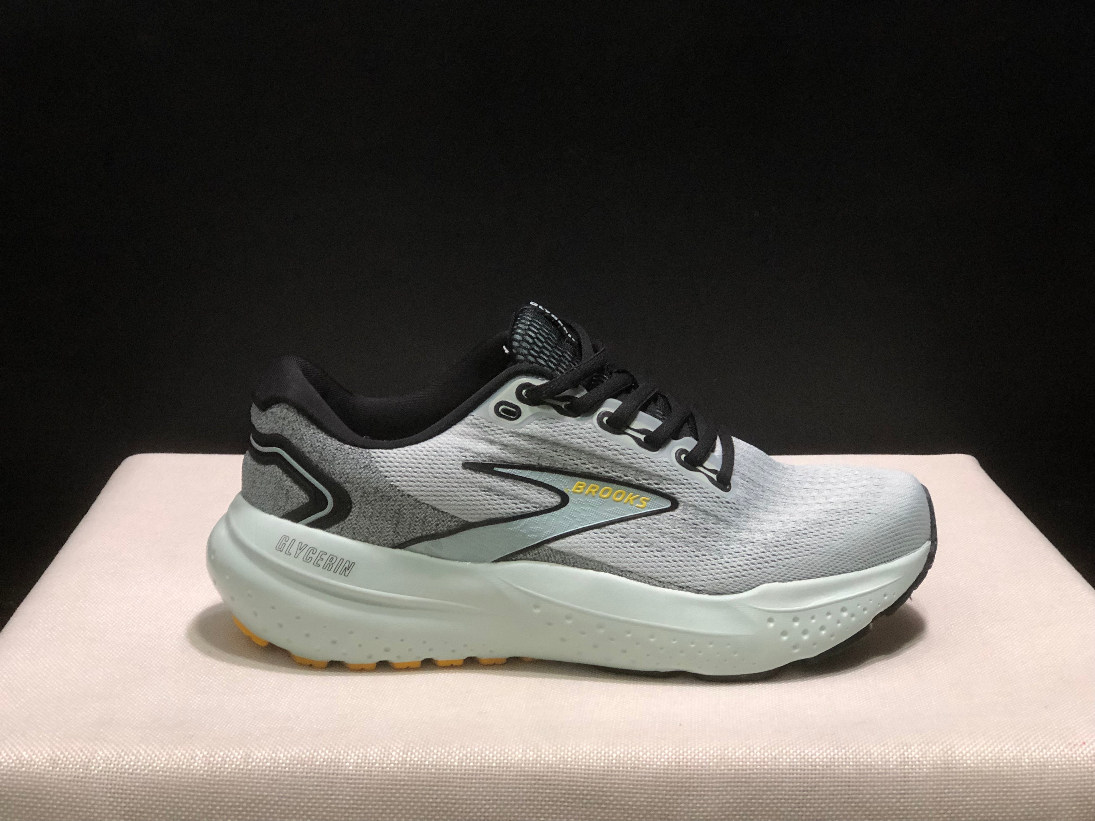 Brooks Glycerin 21 Low-top Casual Running Shoes Blue/Black/Gold