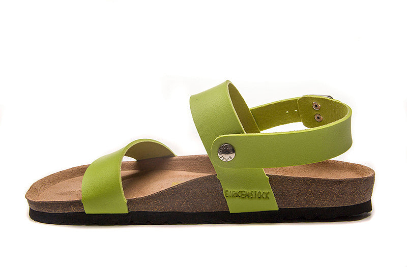 Birkenstock Arizona Casual Matte Leather Strappy Sandals