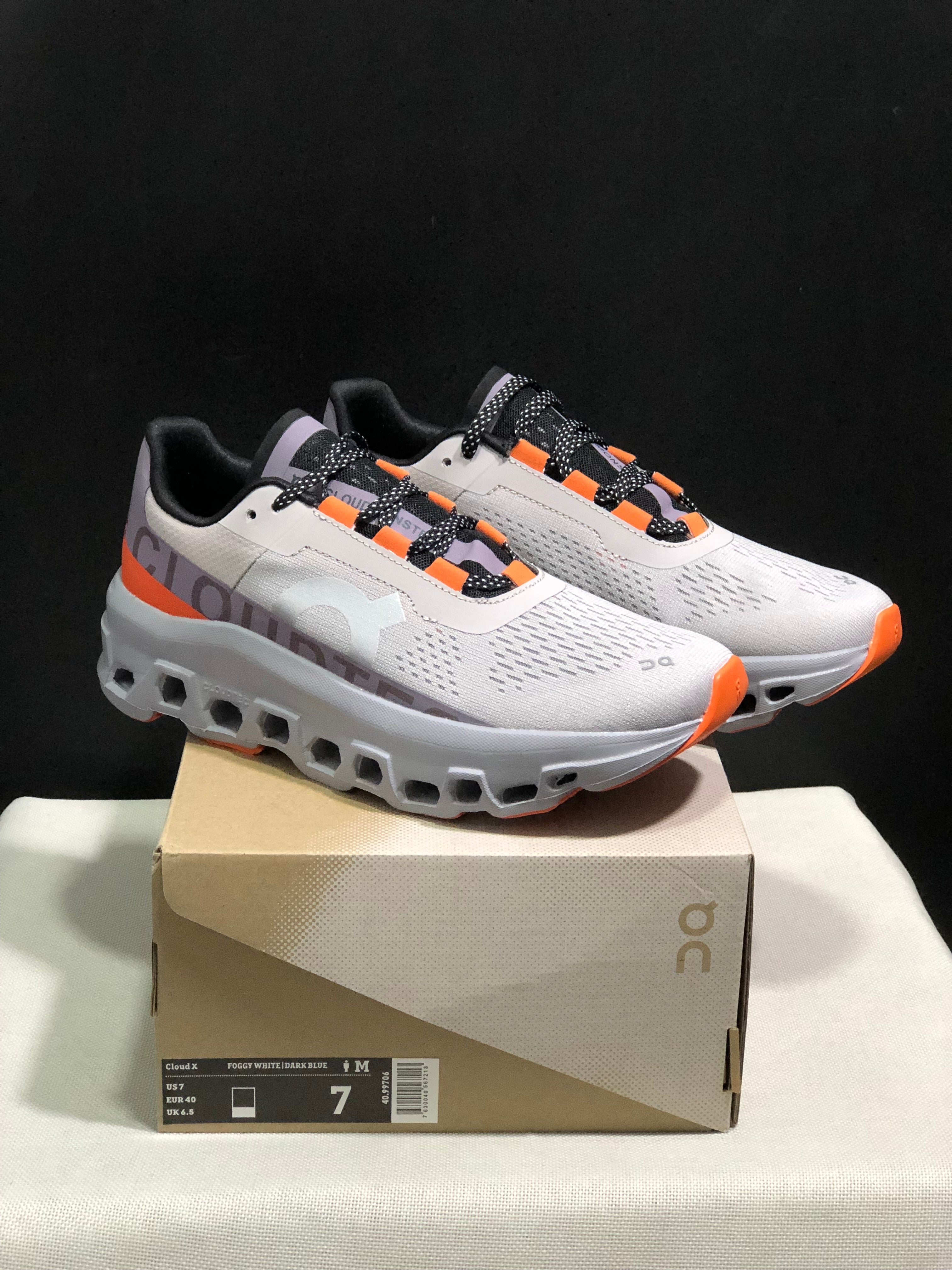 On Running Cloudmonster Anti-Slip Running Shoes Grey