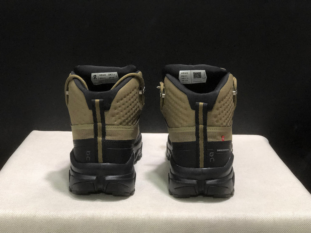 On Running Cloudrock Mid WP High-Top Hiking Shoes Hunter/Black