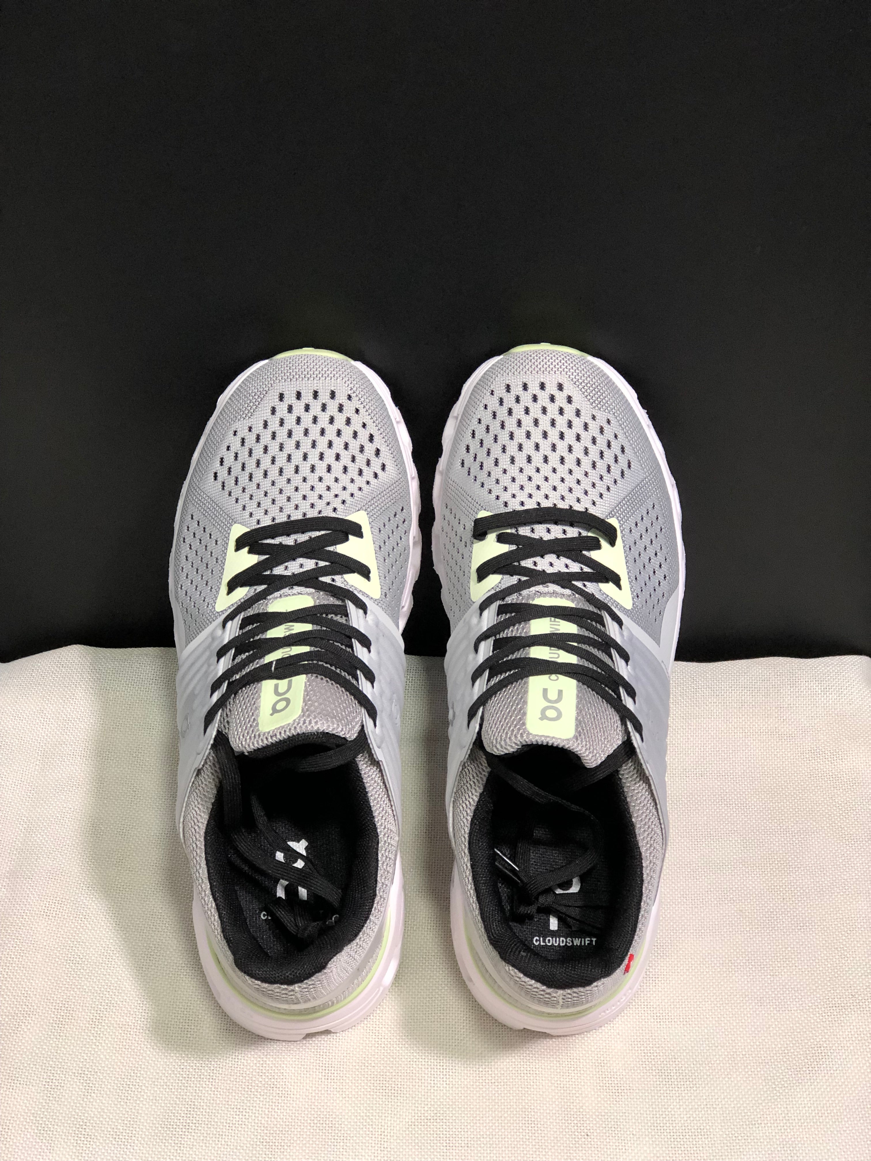 On Running Cloudswift Cushioning Running Shoes Grey/White
