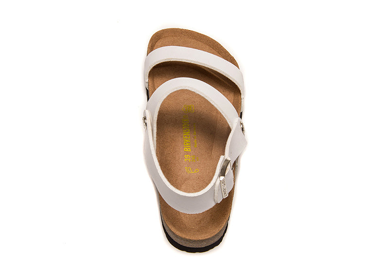 Birkenstock Arizona Casual Matte Leather Strappy Sandals