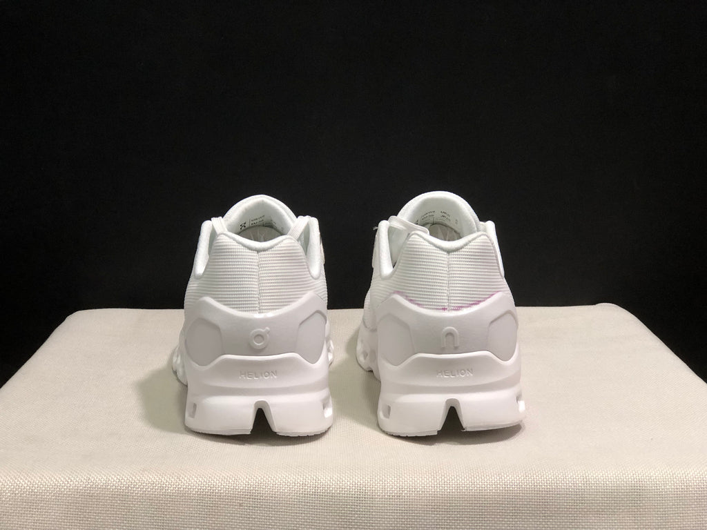 On Running Cloudstratus Breathable Support Running Shoes All White