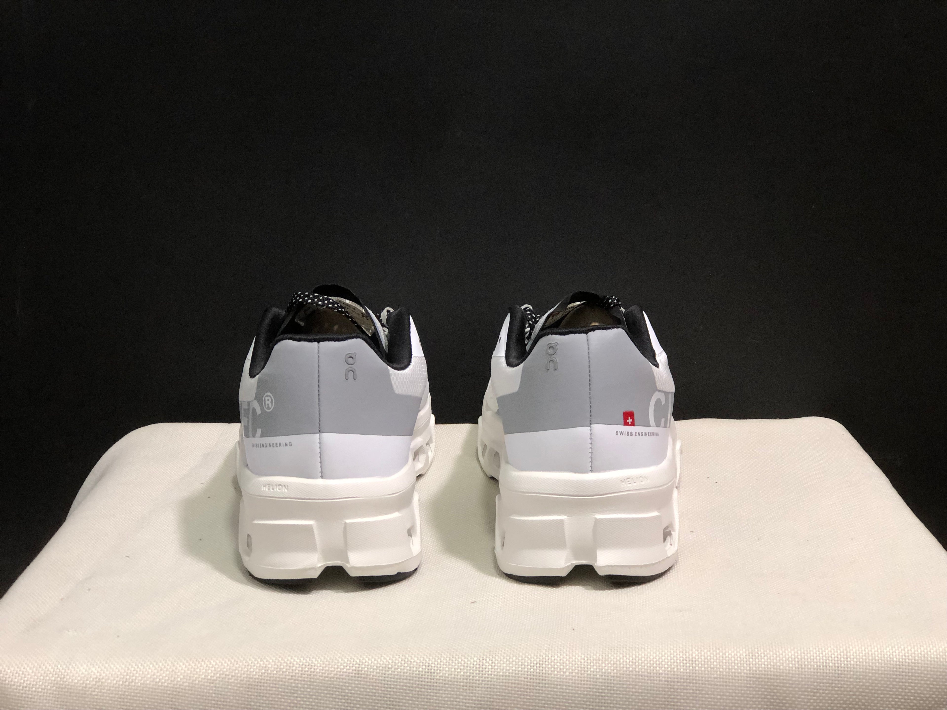 On Running Cloudmonster White Anti-Slip Running Shoes