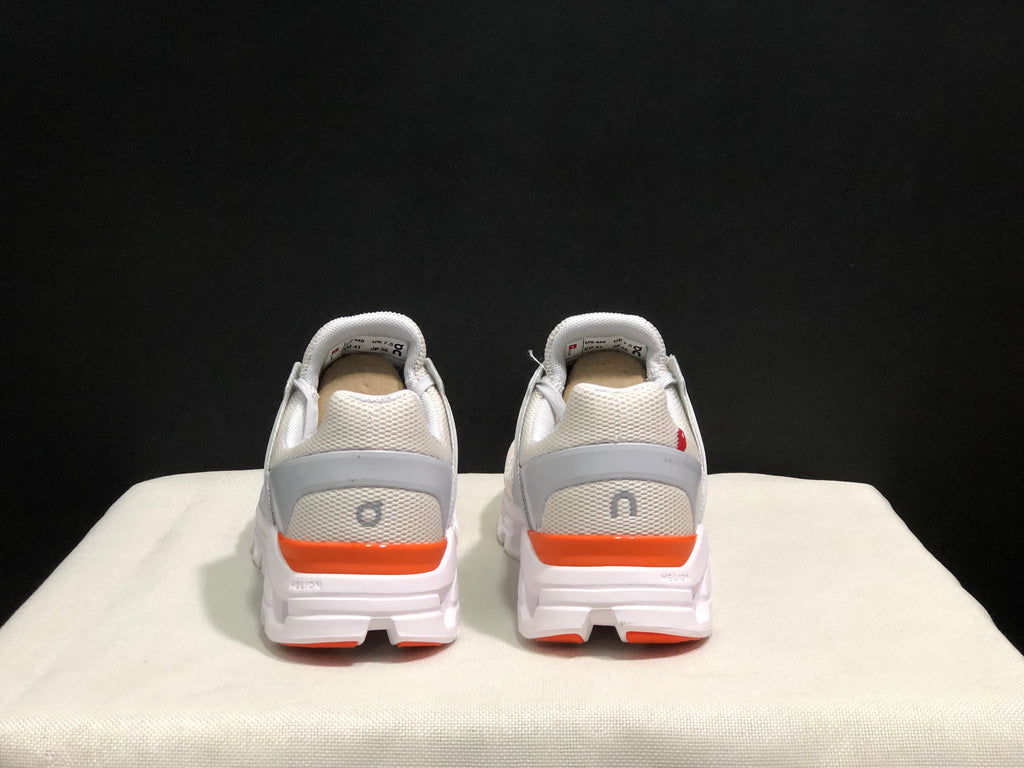 On Running Cloudswift Cushioning Running Shoes Light Grey/Orange/Milky White