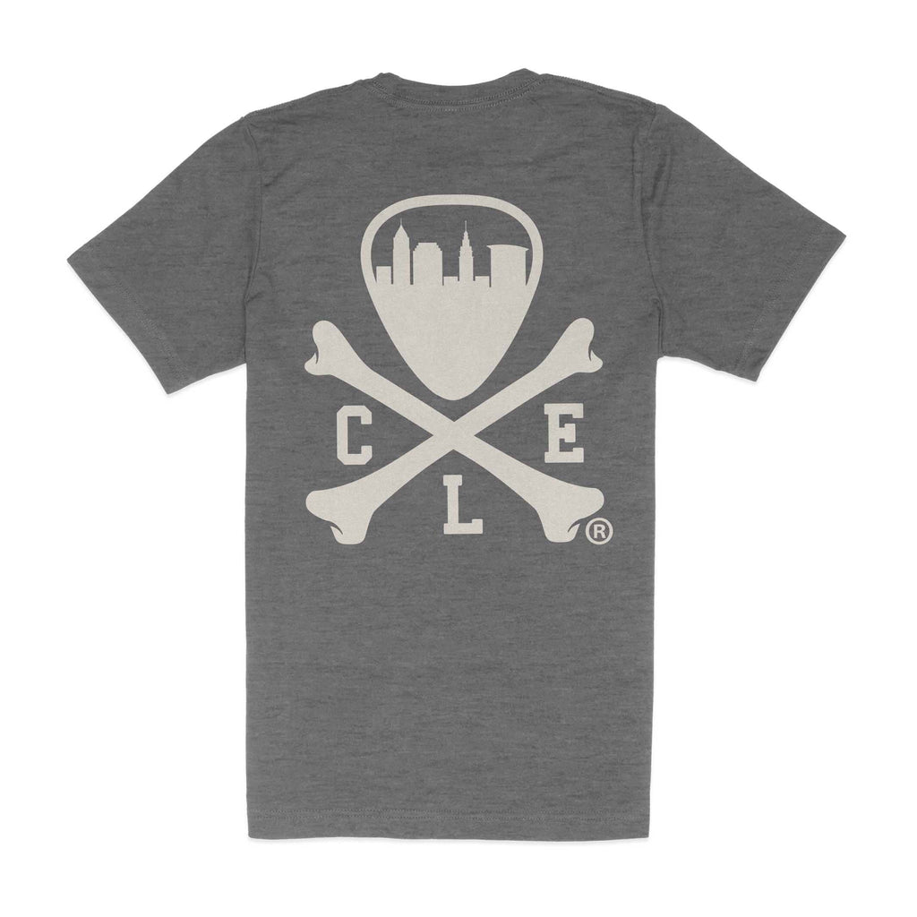 CLE Logo - Unisex Crew T-Shirt - Grey